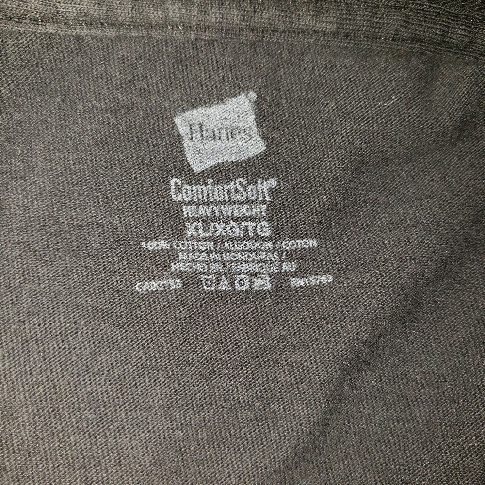 THE WHO CLASSIC TARGET LOGO HANES BLACK T SHIRT SIZE XL - Picture 4 of 5
